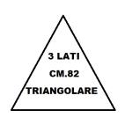 TRIANGOLARE CM 82